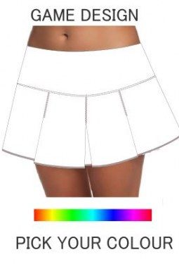 game-skort-plain