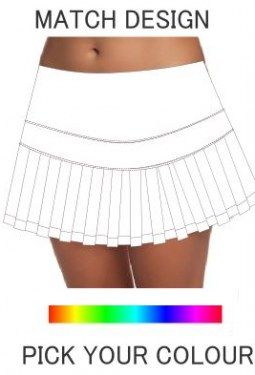 match-skort-plain